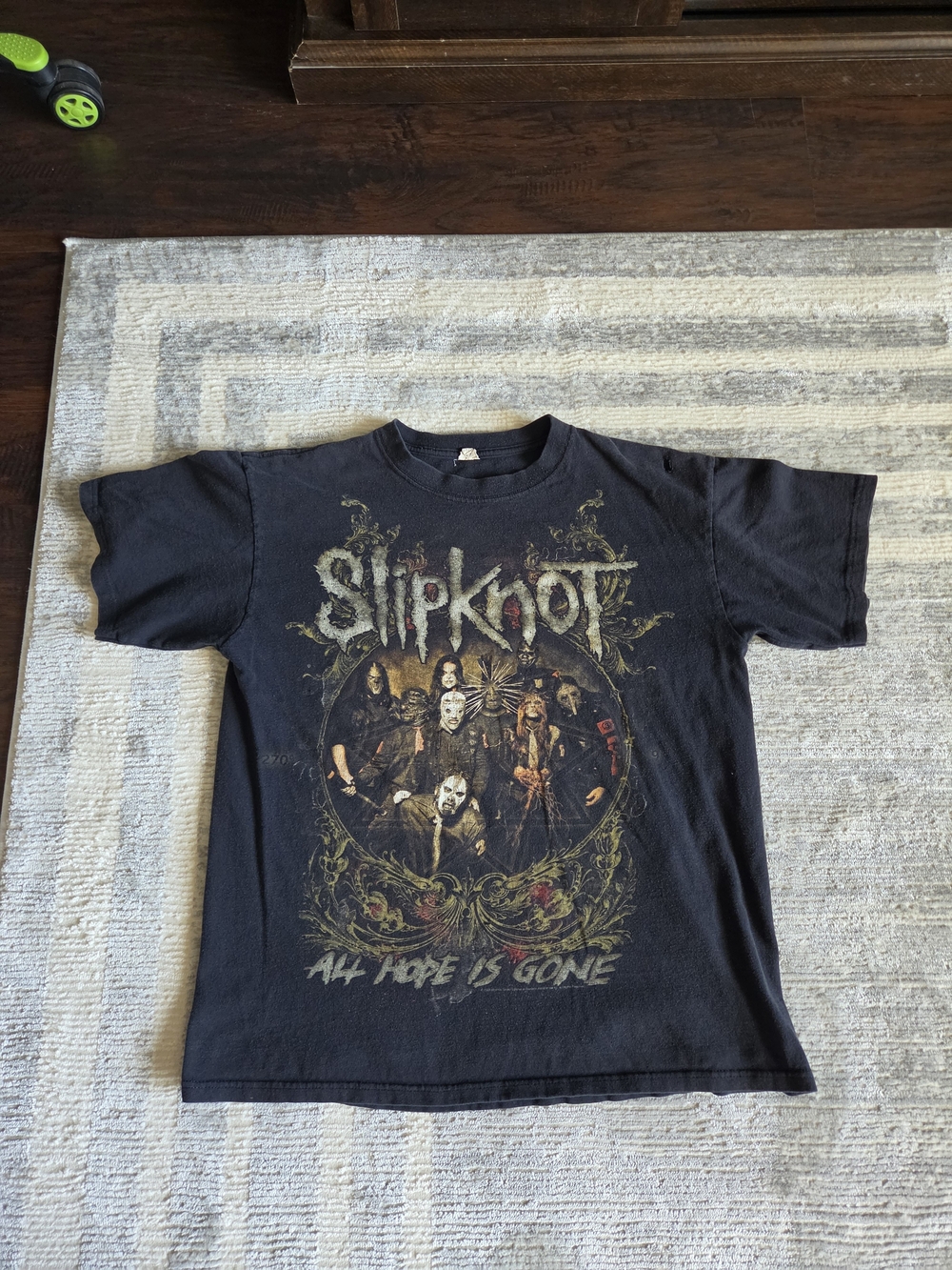 Anvil Black Slipknot Graphic Tee